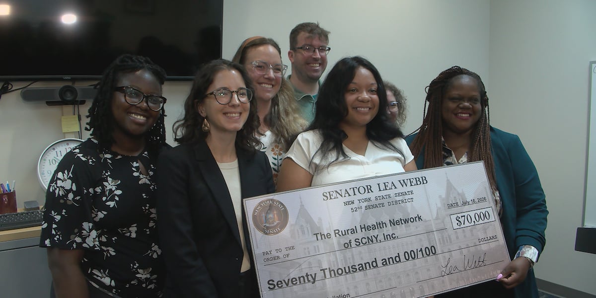 Rural Health Network SCNY receives $70,000 in capital funding