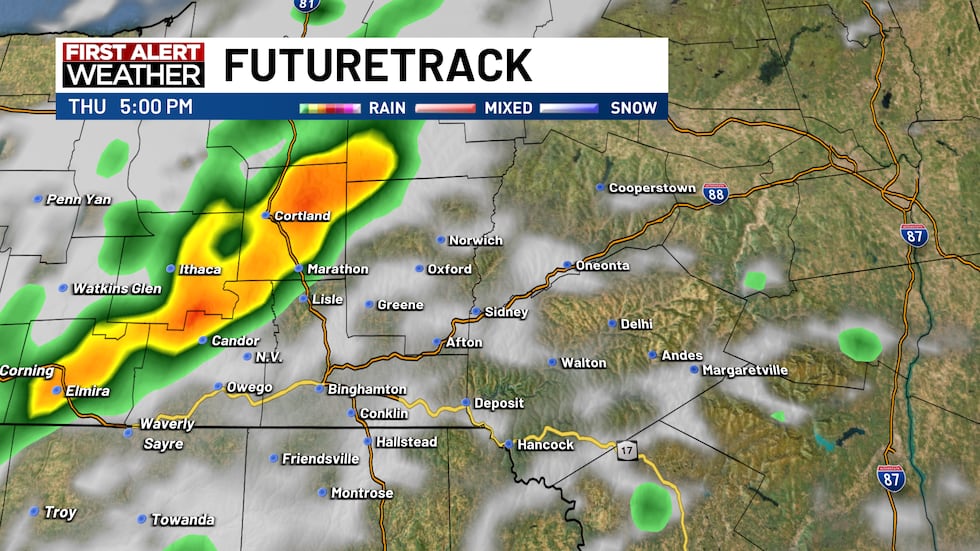 Plentiful sunshine today, but humidity and storms return late week