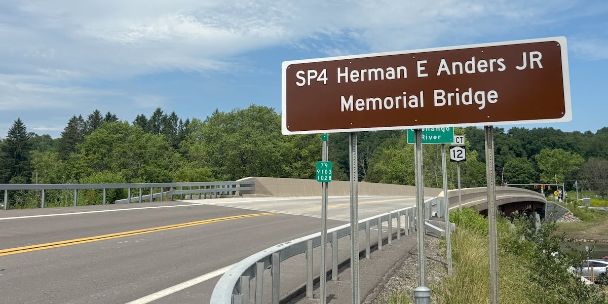 Bridge renamed for local Vietnam War hero