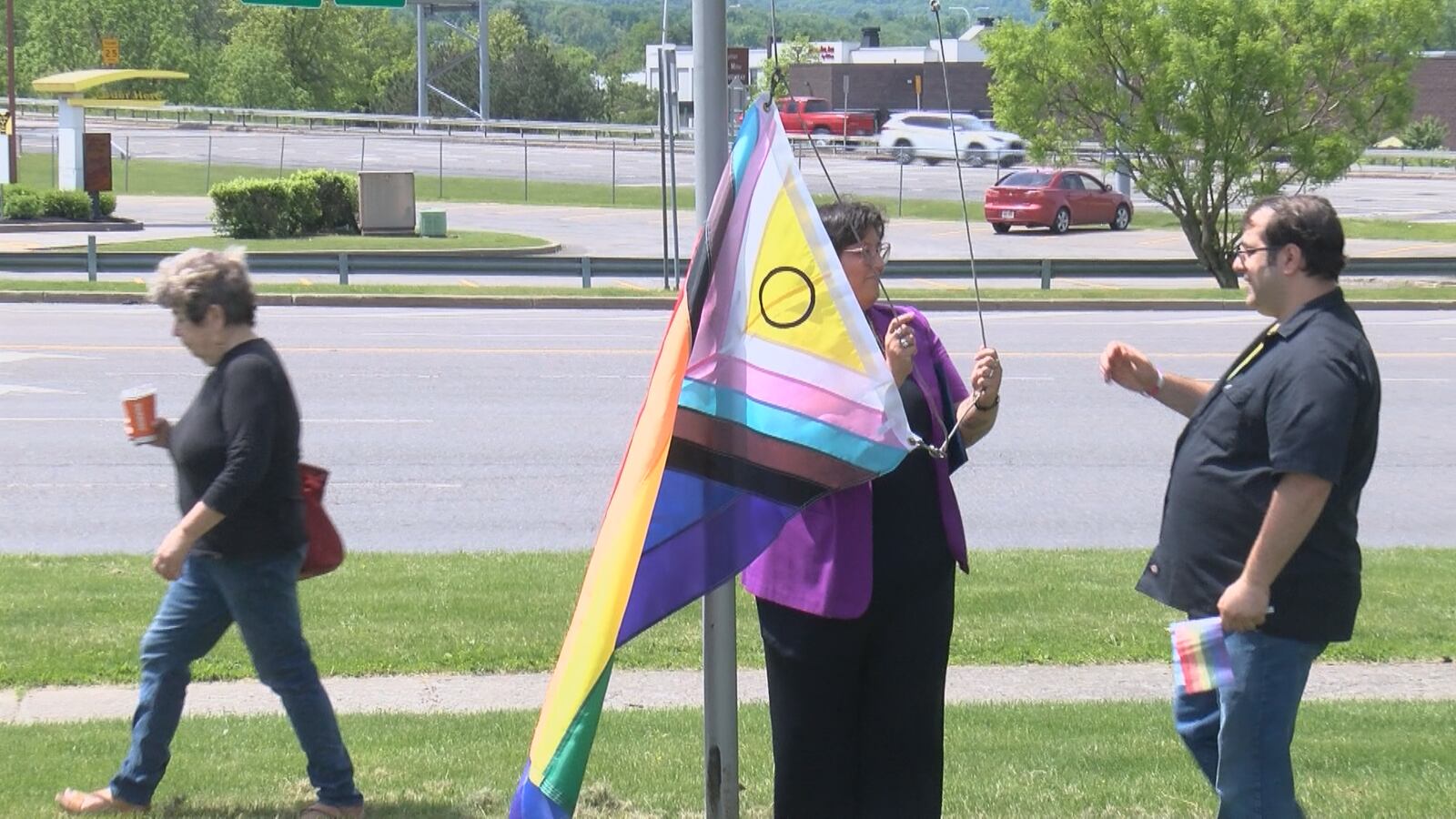 Johnson City raises Pride flag for first time