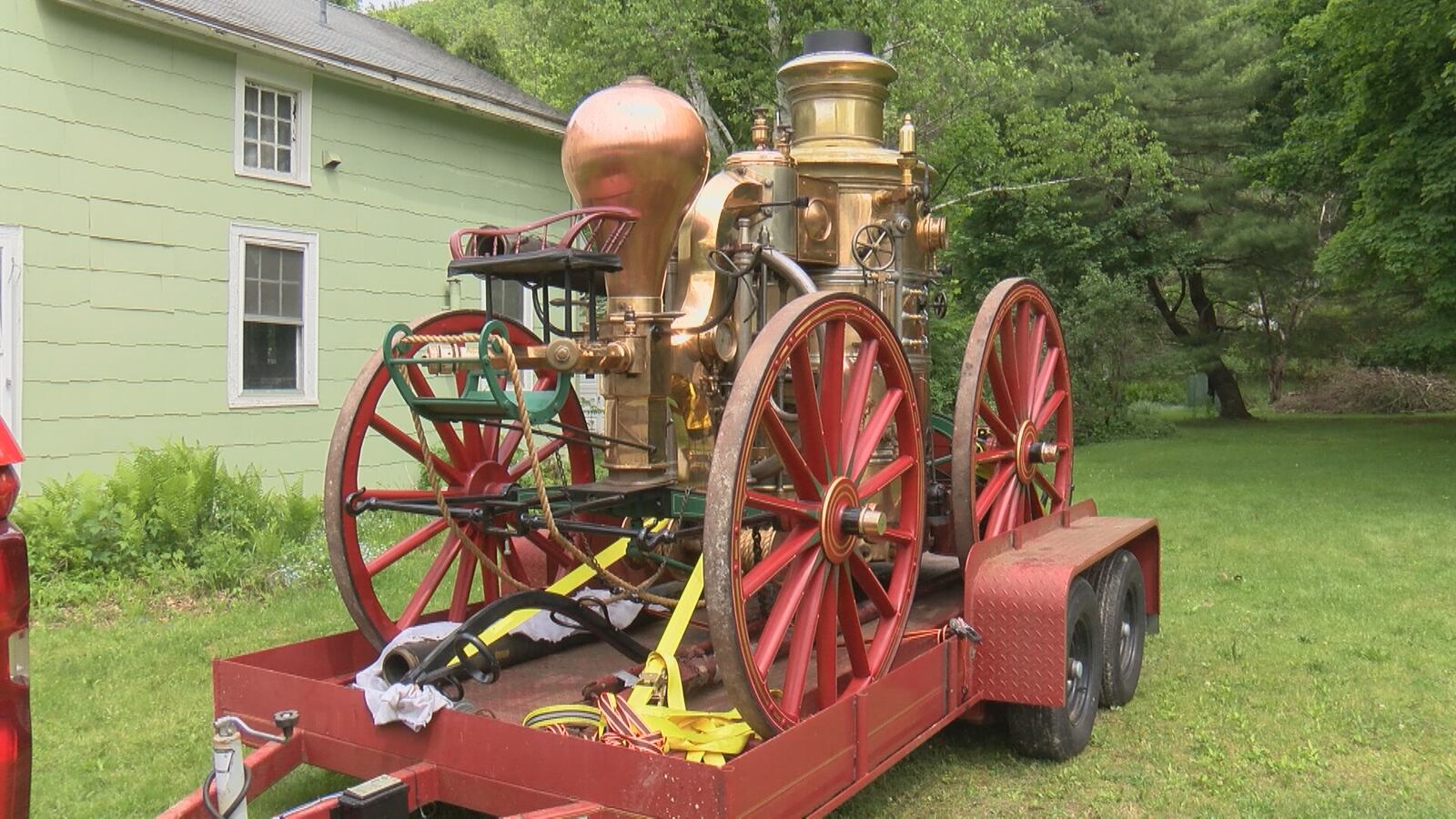 Owego celebrates return of the 19th-century fire steam engine