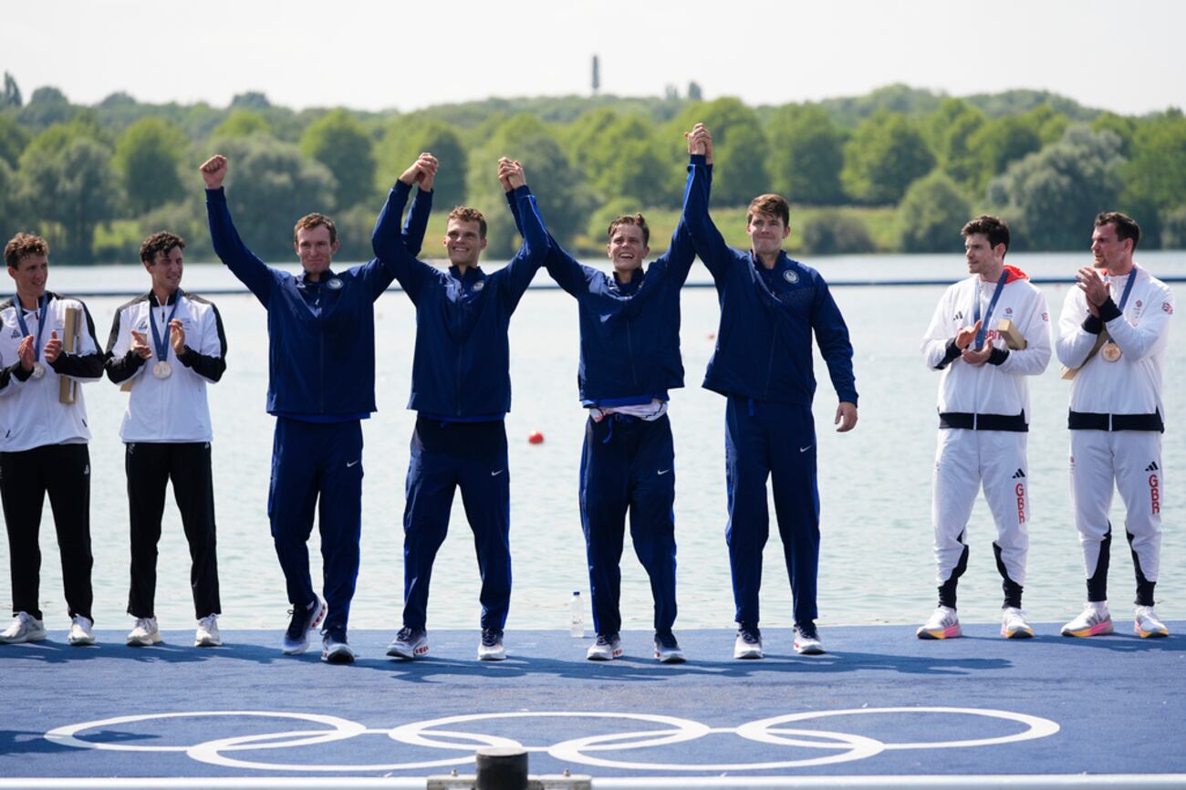 Team USA wins gold in rowing men’s four for the first time in 64 years