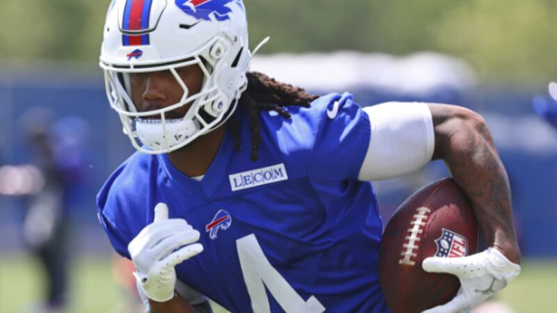 Buffalo Bills RB James Cook in attendance for team’s mandatory practice ...