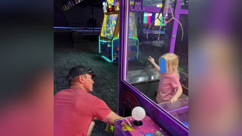 The veteran officer rescued the little girl and safely returned her to her family.