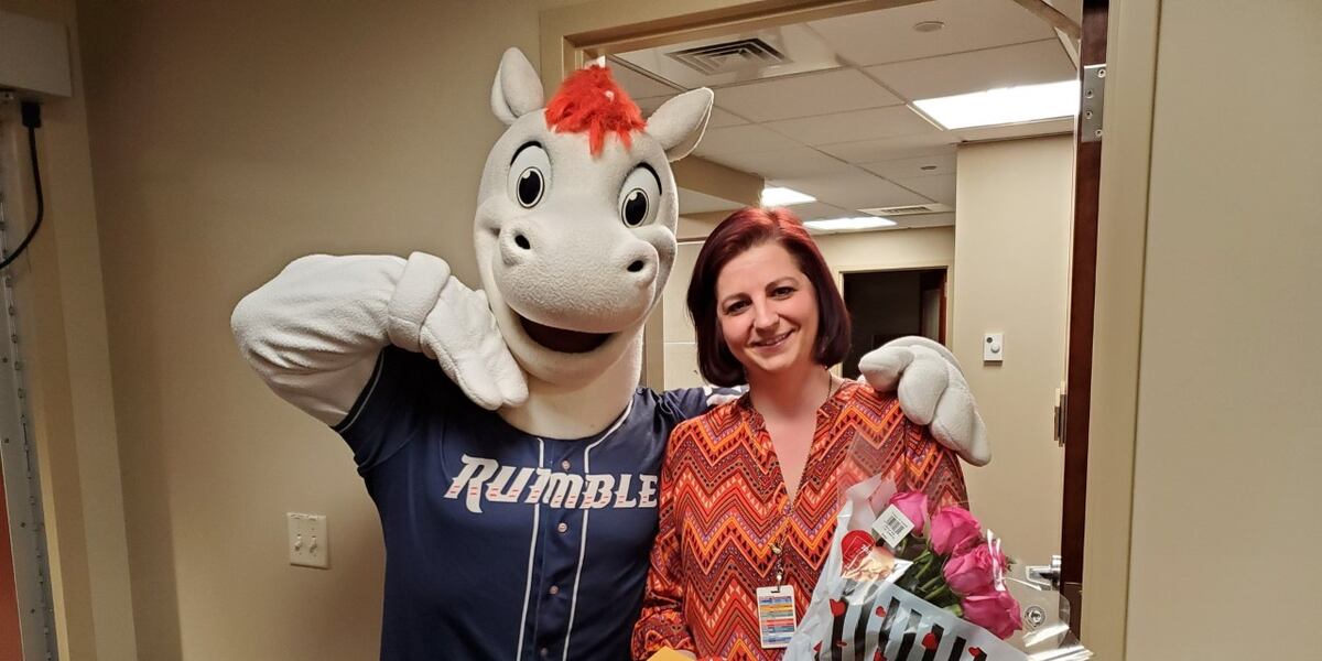 Ruby Rumble Pony Rowdy the Rumble Pony to deliver Valentine’s Day Rowdy Grams