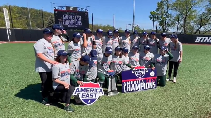 Binghamton Bearcats softball win the America East