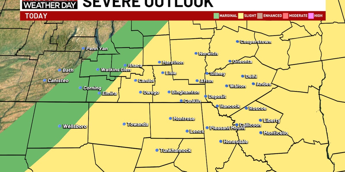 Severe weather likely as workweek ends