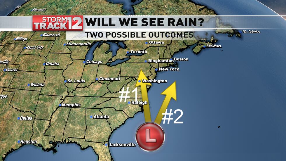 Uncertain Forcast Tropical moisture moving northward; uncertain weekend forecast