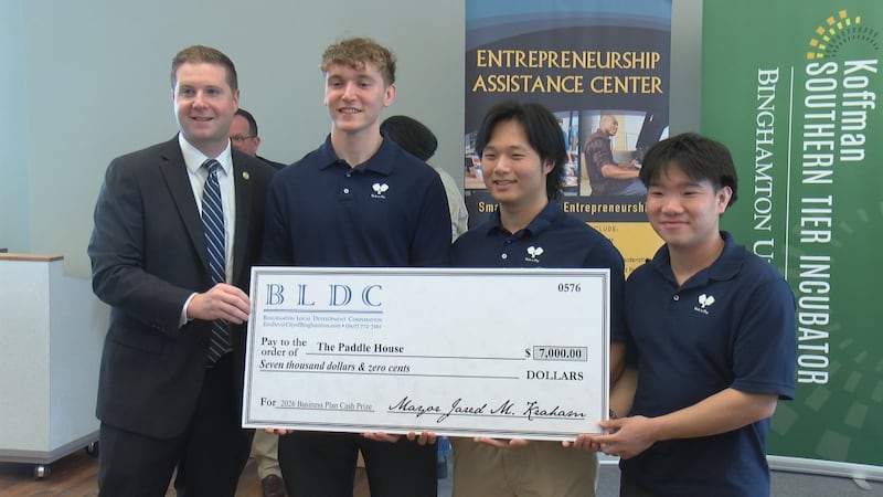Proposed indoor pickleball facility wins 2026 Binghamton Business Plan ...