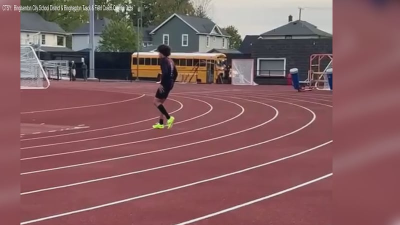 Binghamton’s Milo Wilson breaks 36-year-old high jump record