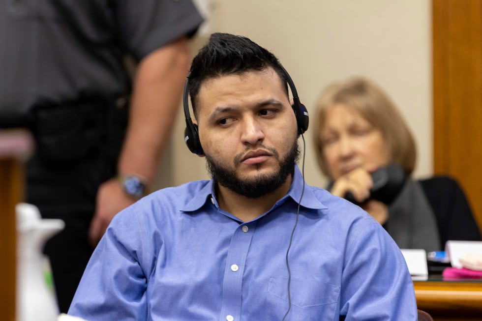 FILE - Jose Ibarra appears at his trial at the Athens-Clarke County Superior Court, on Nov....